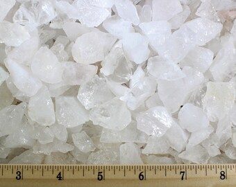 1 LB CLEAR QUARTZ | Rough Clear Quartz Crystal | Bulk Crystals | Wholesale Crystals | Healing Crystals | Healing Stones | Clear Quartz Raw