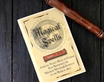 Pocket Spell Book - Every Witch and Wizard needs a pocket spell book!