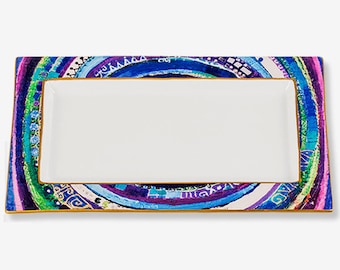 BiggDesign Evil Eye Ceramic Tray