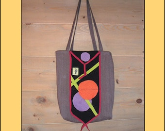 FOLDING shopping bag "Black"