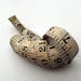 Vintage Dean Singer Tape Measure - white coated fabric - excellent vintage condition