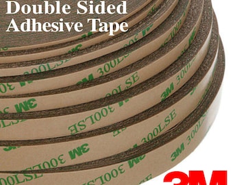 Genuine 3M 300LSE Clear Super Sticky Double Sided Adhesive Tape for Cell Phone Repair & Multipurpose Use