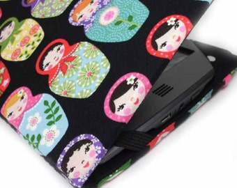 Kindle Touch cover - Matryoshkas - also fits Kindle Paperwhite - cute Russian Nesting Doll print eReader case Kindle Voyage