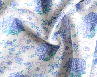 french vintage fabric patchwork fabric quilting fabric antique lilac flowers french fabric french floral fabric 78