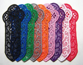 Lace Cross Bookmark