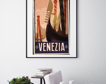 Venezia - Vintage Print - Italian Collection