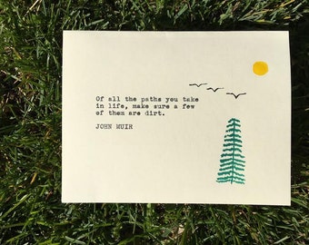 John Muir Greeting Card