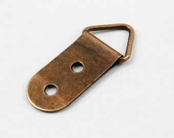 25Pcs Antique Copper Photo Frame Hook Hanging Photo Frame Hanger (PFH42X14)