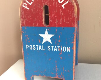Vintage Toy US Postal Mailbox