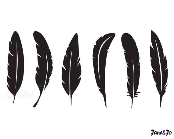 Download Feather SVG Feathers SVG Feather Clipart cricut Feather
