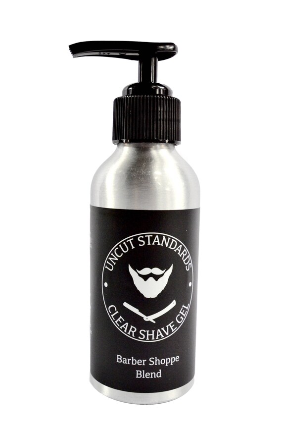 4 oz. Organic NonFoaming Clear Shave Gel/Shaving Cream