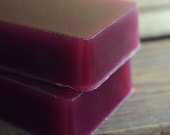 Moroccan Fig Soap with Apricot Seeds, Handmade Glycerin Soap
