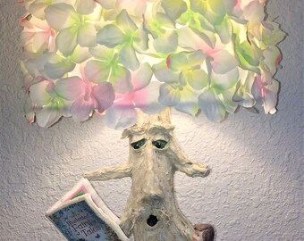 Pretty In Pink Fairy Tree Nursery Lamp
