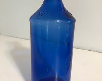 Vintage Carter's No 1 Cobalt Blue 32oz