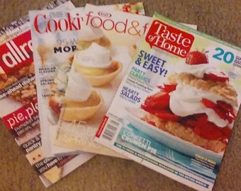 Four Recipe-Filled Magazines!