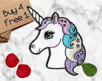 Unicorn Patch Magic Patches Iron On Embroidered Patches
