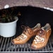 Sale - Beautiful vintage leather short cowboy boots size 38.5 EU, 5.5 UK, 8 US for a lady.
