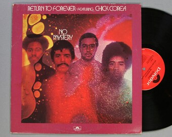Return To Forever Featuring Chick Corea - No Mystery - Vintage Vinyl LP Record Album 1975 Jazz Fusion