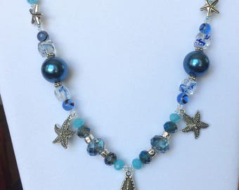 Starfish Trio Necklace