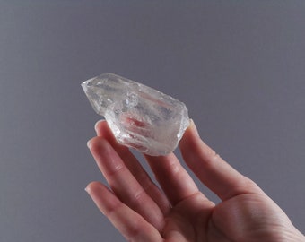 Clear Quartz Point, Crystal Point, Quartz Crystal, Raw Clear Quartz, Natural Crystal Point, Amplifier Crystal, Healing Crystals, Boho Decor
