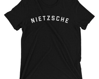 FRIEDRICH NIETZSCHE Shirt, Nietzsche Shirt, Nietzsche Quote, Nietzsche Poster, Philosophy, Nihilist Shirt, Nihilism, Nihilist, Literary Gift