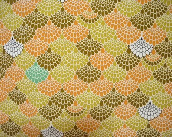 Vintage kimono S648, autumn colors, hitoe