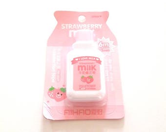 Correction tape kawai bottle I love Milk