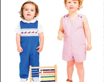New Children's Corner Sewing Pattern Johnny Sizes 3m-12m
