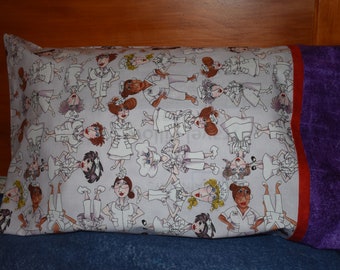 Sassy Nurses - TRAVEL SIZE PILLOWCASE