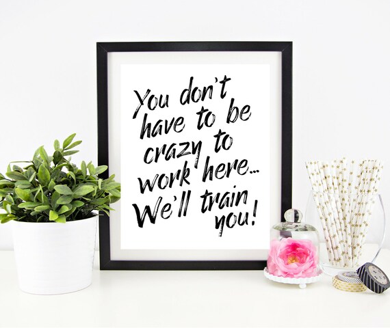 cubicle decor printable office wall art funny office signs
