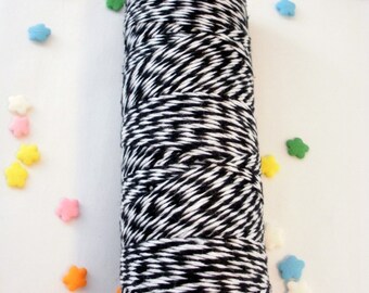 Bakers Twine Black - 100 yard Spool