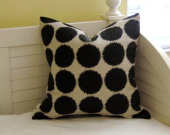 SALE, FREE Shipping, Studio Bon Fuzz in Brown Designer Pillow Cover 20x20