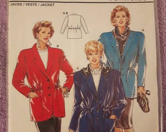 Burda 4737, Women's Jacket Pattern