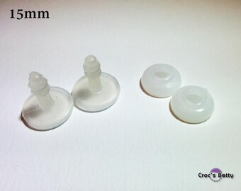 Plastic Toy Joint - 15mm (x2)