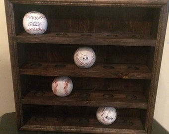 Baseball Display Shadow Box