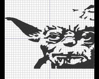 Shirt pattern - YODA (STAR WARS)