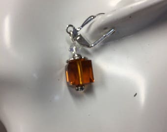 November birthstone earrings, November jewelry, birthstone earrings, topaz earrings, birthstone jewelry, November birthstone