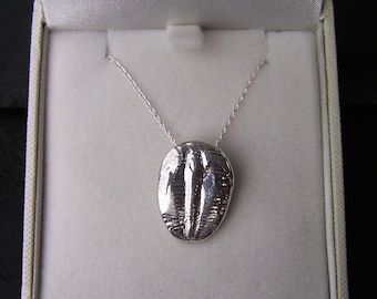 Solid Silver Trilobite Necklace