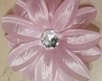 set of 2 large appliques flowers 12cm