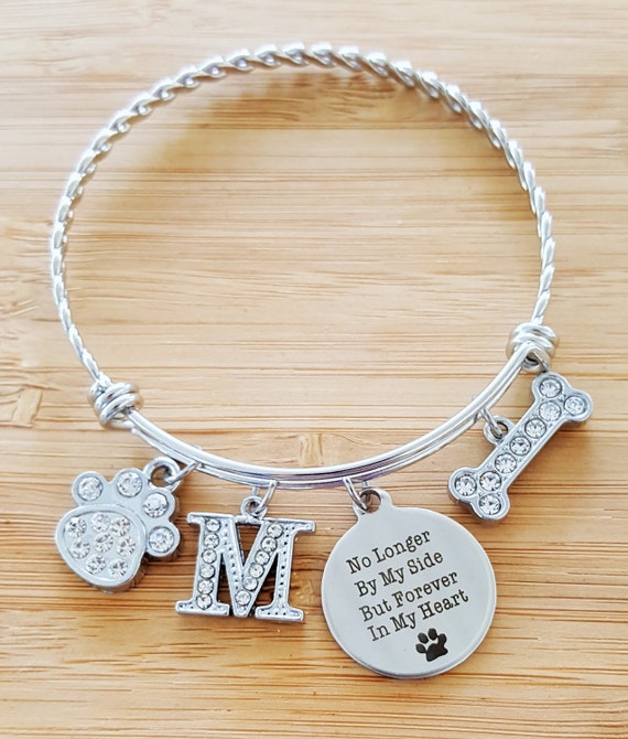 Pet Memorial Bracelet Loss of Dog Bracelet Loss of Pet Bracelet Loss of Cat Loss of Pet Gift Loss of Family Pet Gift Pet Remembrance Jewelry