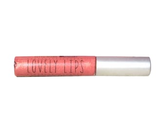 Lip Gloss, Pink Rose, All-Natural, Mica, Lovely Lips
