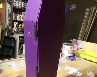 Coffin Jewelry Armoire