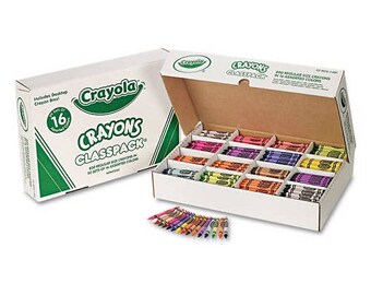Crayola Classpack Crayons 16 Colors 800ct