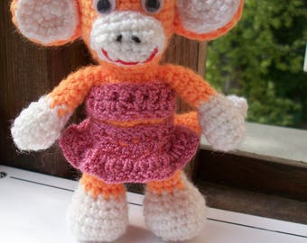 Crochet monkey/вязаная обезьянка