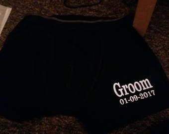 wedding boxer shorts