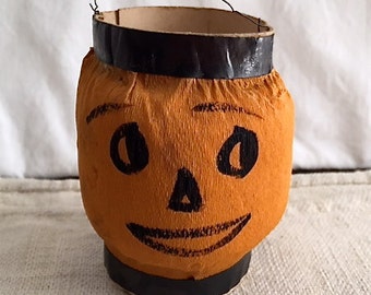 1940's Crepe Paper JOL Candy Basket