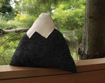 Mountain Pillow - 12" cozy throw pillow