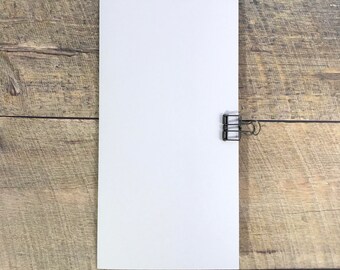 Light Gray Travelers Notebook Insert - Midori Insert - Planning Insert - Neutral3A - Scrapbook Insert - Art Journal Insert - Various Sizes