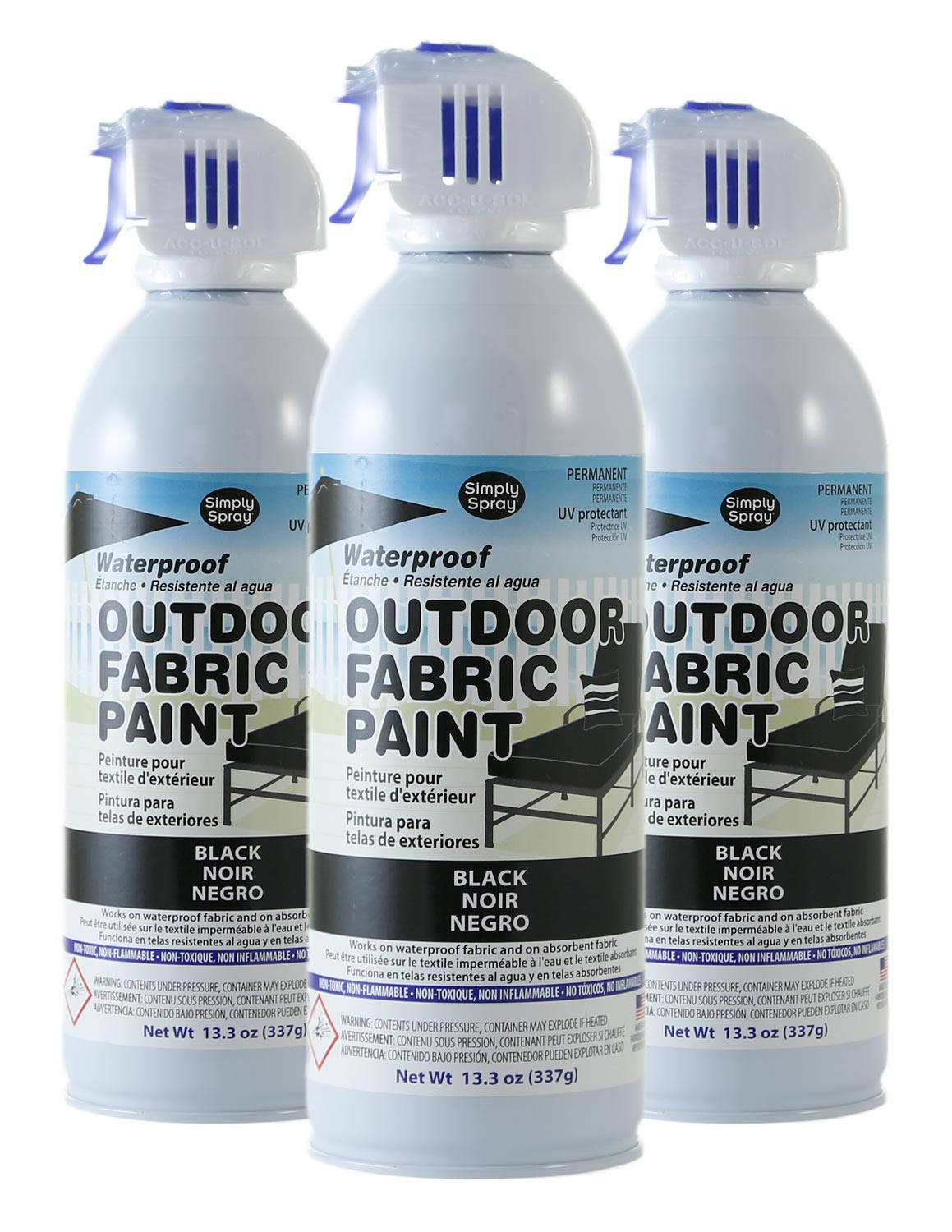 Simply Spray Outdoor Waterproof Fabric Spray Paint BLACK 3 PACK   Il Fullxfull.1244197309 O8rw 