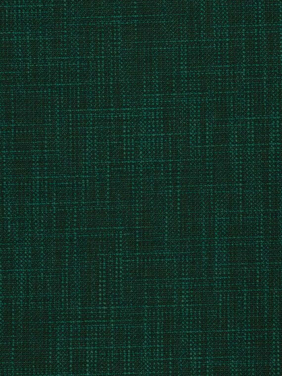 Dark Emerald Green Upholstery Fabric Woven Solid Color
